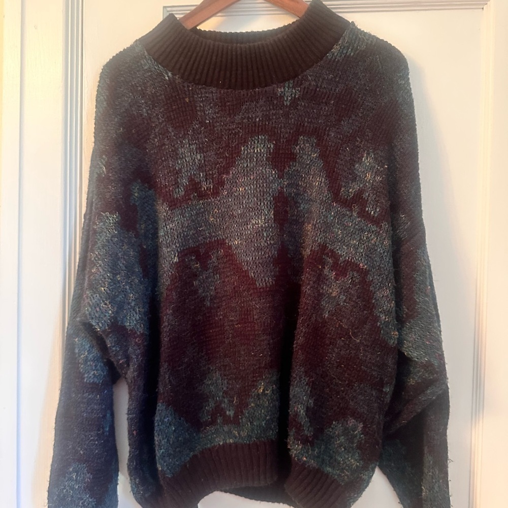 Dozier Vintage Wool Blend Sweater Size Small